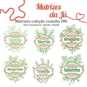 Coleção cozinha 199 - Temperos