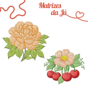 Flor e Flor com cerejas