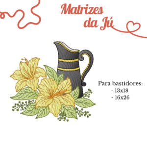 Coleção cozinha 136 - Jarro preto