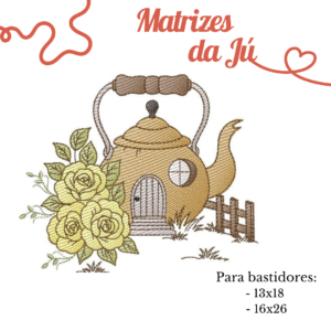 Coleção cozinha 141 - Casinha chaleira