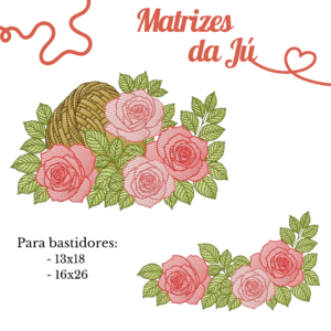 Coleção cozinha 142 - rosas