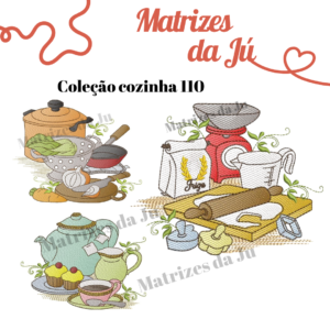 Coleção cozinha 110 - utensilios cozinha