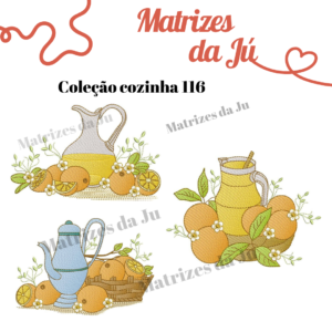 Coleção cozinha 116 - Laranjas