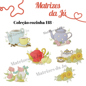 Coleção cozinha 118 - Bules