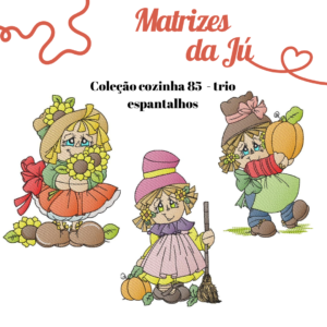 Coleção cozinha 85 - Trio Espantalho