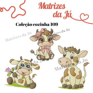 Coleção cozinha 109 - Vaquinhas