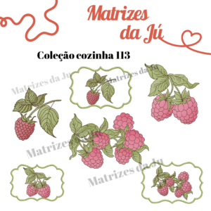 Coleção cozinha 113 - Framboesa