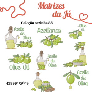 Coleção cozinha 88 - Azeitonas