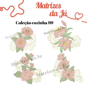Coleção cozinha 99 - Floral