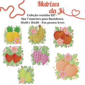 Coleção cozinha 227 - Frutas