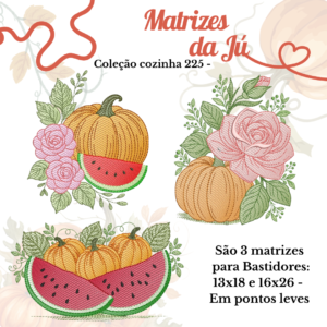 Coleção cozinha 225 - Abóbora