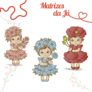 Meninas flor