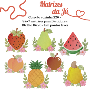 Coleção cozinha 226 - frutinhas