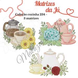 Coleção cozinha 234 - Bules